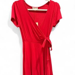 Rolla Coster Red Wrap Dress